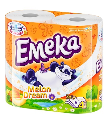 Hartie Igienica Emeka Melon Dream - 4 role