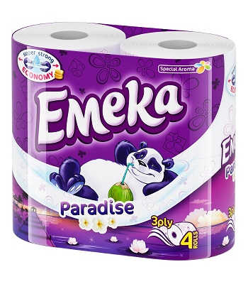 Hartie Igienica Emeka Paradise - 4 role