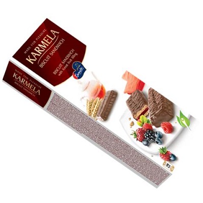 Karmela Biscuiti Crema Fructe Padure 240g