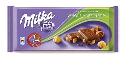 Milka 100g Alune Intregi