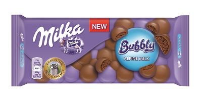 Milka 100g Bubbly Lapte