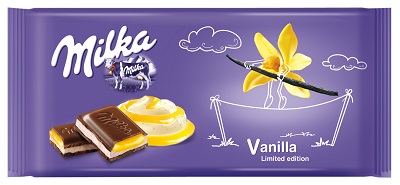 Milka vanilla 100g