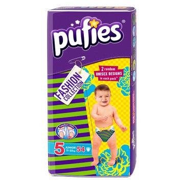 Pufies Junior 54 buc Fashion Collection